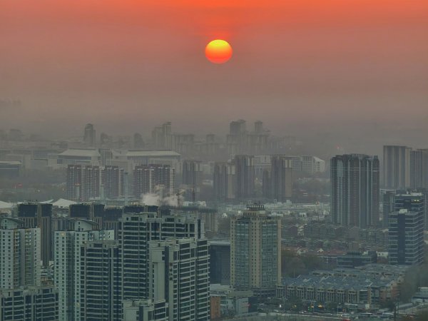 朝气高贵！北京今晨好意思图来了